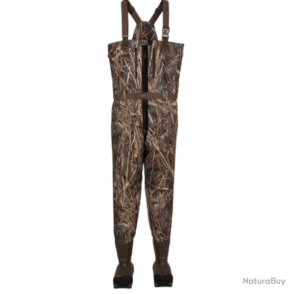 Wader respirant non isol� zip central BLACK LABEL ELITE MAX7 - BANDED 46 EU / 12 US