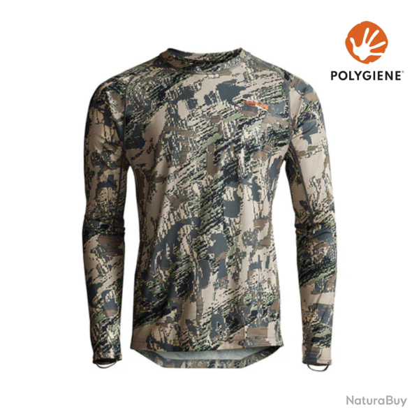 Tee shirt de chasse Core Lightweight Crew LS Open Country SITKA