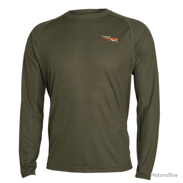 Tee shirt de chasse Core Lightweight Crew LS Pyrite SITKA