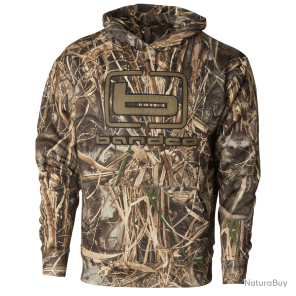 Sweat � capuche de chasse camo Max7 BANDED