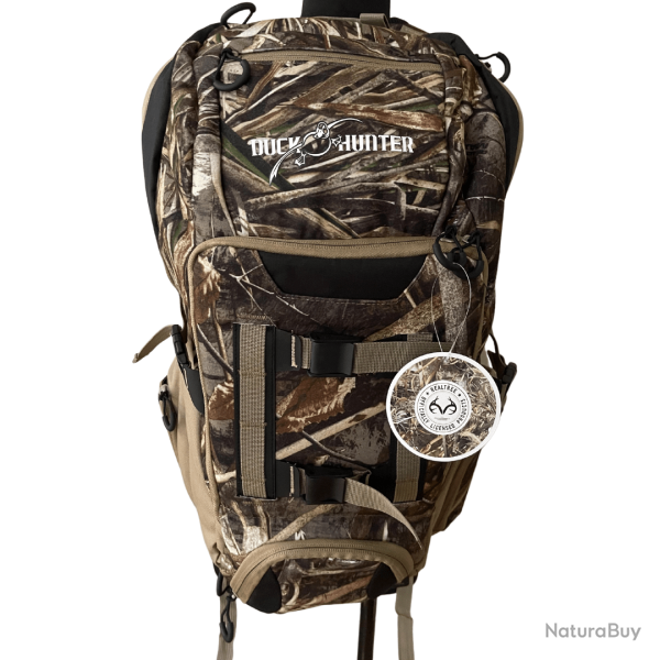 Sac  dos camo Back Pack porte-fusil - Duck Hunter