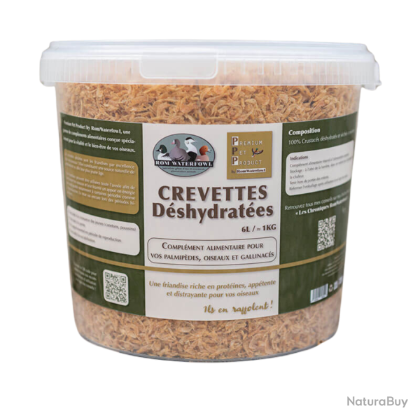 Crevettes dshydrates - ROM WATERFOWL 12L