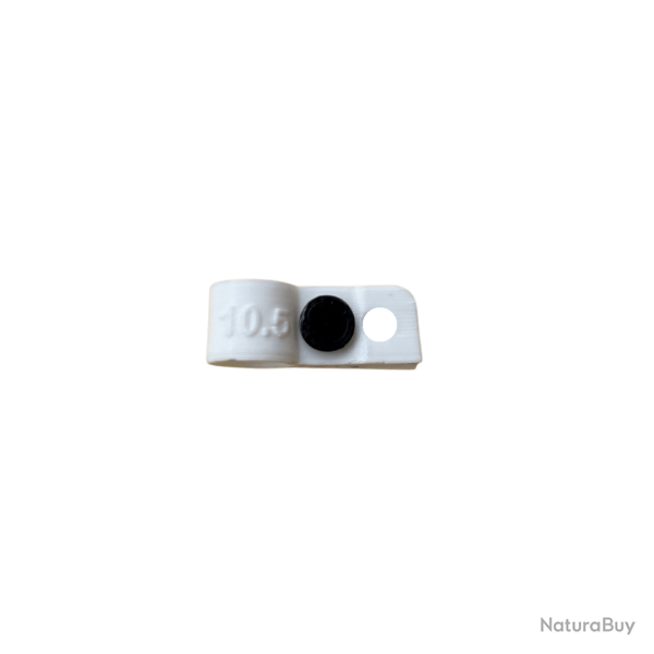 Bague d'attache souple pour appelant canard mignon, cane court cri diam�tre 10,5mm avec fixation Bla