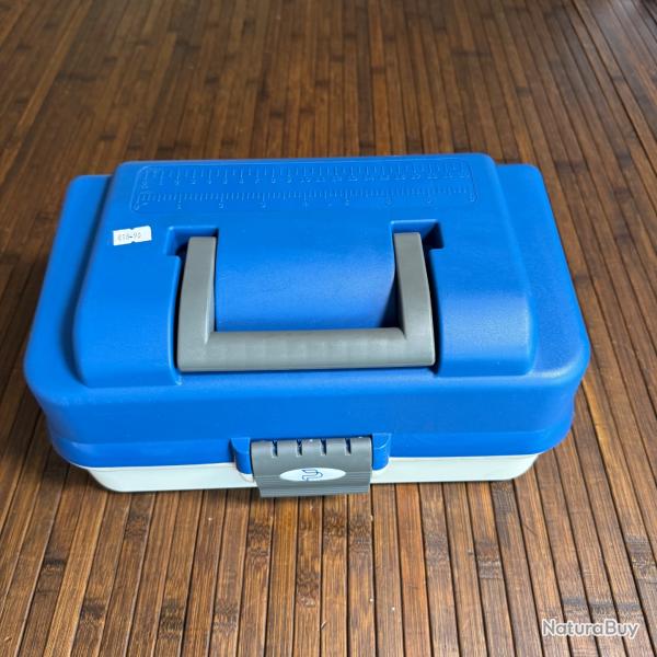 Plastica Panaro 143 blu Mallette de p�che Mixte, Bleu, 336 x 198 x H165 mm D�STOCKAGE P�CHE