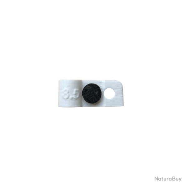 Bague d'attache souple pour appelant canard siffleur, souchet, morillon, foulque diamtre 8,5mm avec