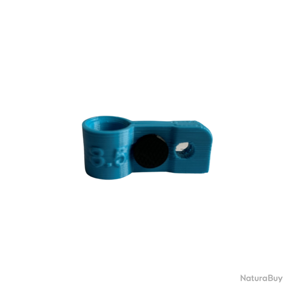 Bague d'attache souple pour appelant canard siffleur, souchet, morillon, foulque diamtre 8,5mm avec