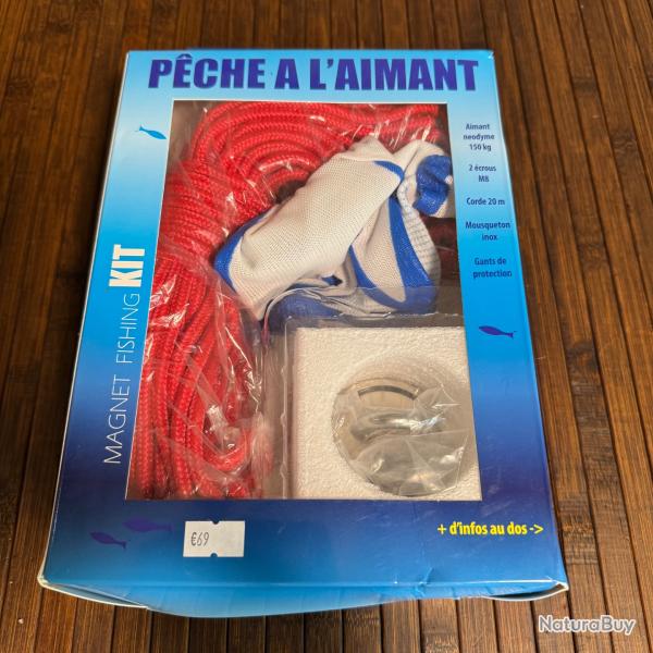 KIT  DE P�CHE A L'AIMANT FLASHMER 150kg