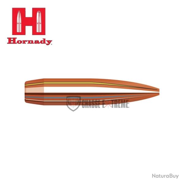 500 Ogives HORNADY Cal 6mm 105gr Bthp Match