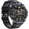 petites annonces chasse pêche : Montre Connectée Android 10 5G AMOLED GPS Double Caméra 8Go 128Go WiFi Bluetooth Carte SIM Noir