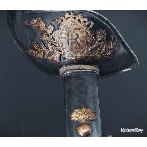 ETUDE DE SABRE POUR LA GENDARMERIE NATIONALE MANUFACTURE D'ARMES DE CHATELLERAULT JUILLET 1913 - FRA