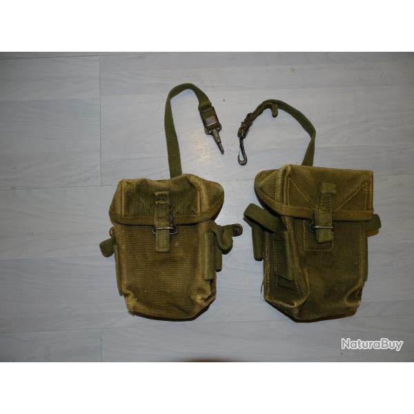 Paire de Porte chargeurs US Vietnam