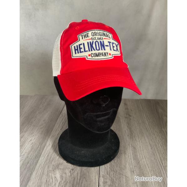 CASQUETTE TRUCKER ROUGE HELIKON TEX