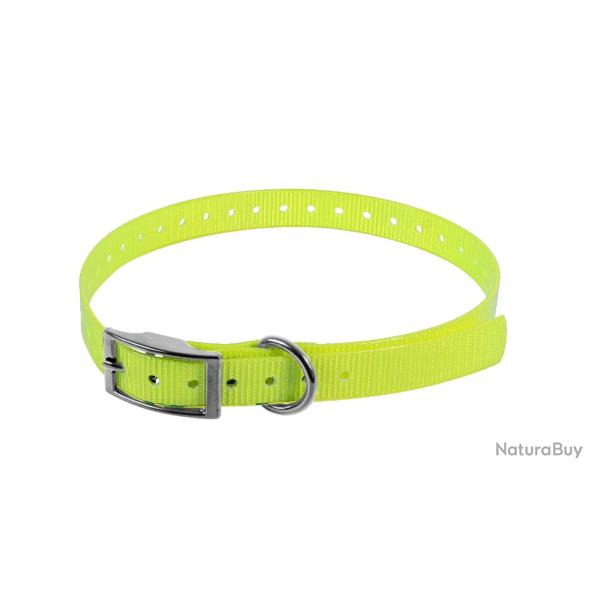 Collier biothane biogold 450X19X2.6 Jaune HB DOG