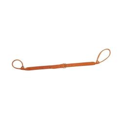Bretelle carabine lasso cuir vieilli r&eacute;glable FUZYON