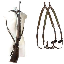 Bretelles carabines N&eacute;opr&egrave;ne montagne Niggeloh Olive