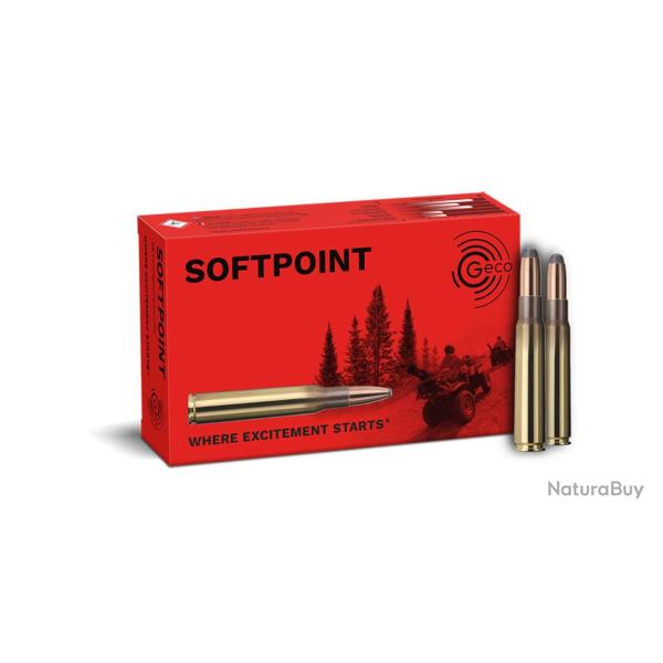 20 balles DEMI-BLINDEE Cal. 8X57 JS 185 GRS GECO