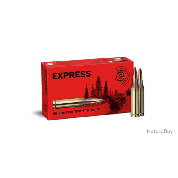 20 balles EXPRESS Cal. 243 WIN 76 GRS GECO