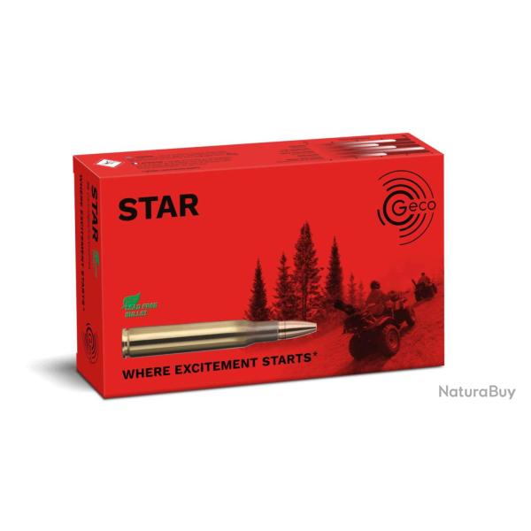 20 balles STAR Cal. 9.3X62 250 GRS GECO
