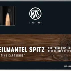 20 balles TMS Cal. 243 WIN 100 GRS RWS