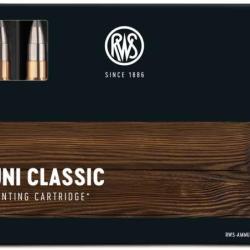 20 balles UNI CLASSIC Cal. 9.3X62 293 GRS RWS