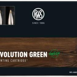 20 balles EVO GREEN Cal. 6.5X57 93 GRS RWS