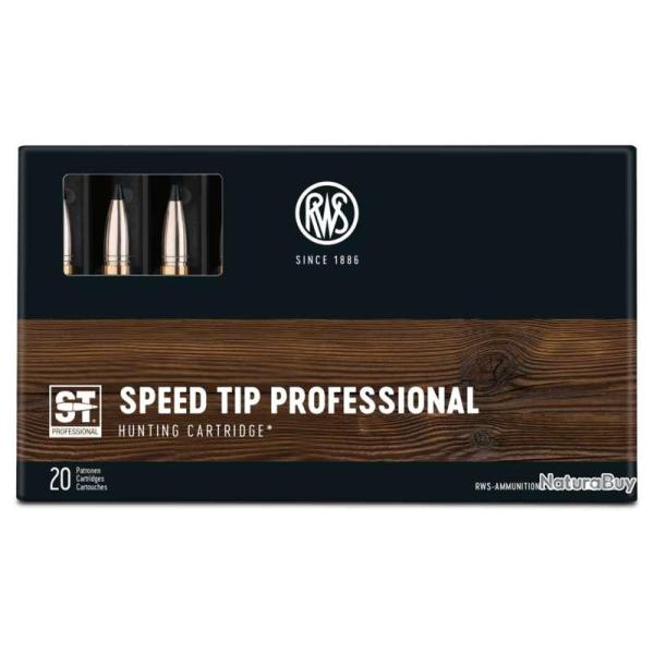 20 balles SPEED TIP PRO Cal. 6.5 CDR 140 GRS RWS