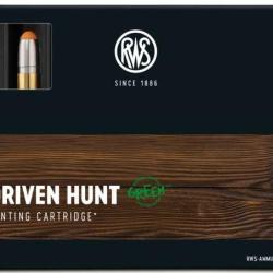 20 balles DRIVEN HUNT Cal. 30-06 SPRG 165 GRS RWS
