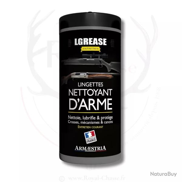 Nettoyant LUBRIFIANT LINGETTE LGREASE 36 PIECES ARMAESTRIA
