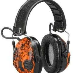 Casque 3M Peltor SPORTTAC Orange 3M Peltor