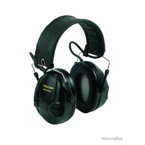 Casque anti-bruit SPORTTAC - Noire/Rouge PELTOR