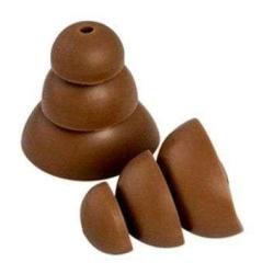 Embouts de rechange Ultrafit - Marron - Large PELTOR