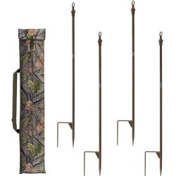 4 Piquets pour Filet de camouflage JACK PYKE