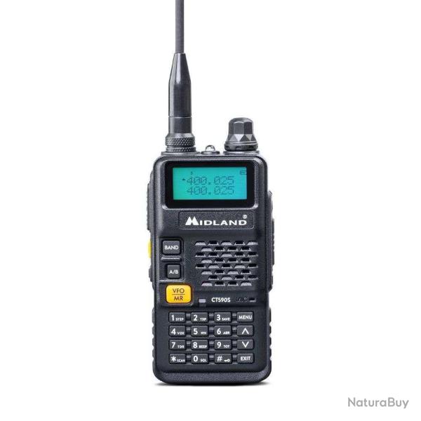 Radio VHF/UHF CT590S NOIR MIDLAND