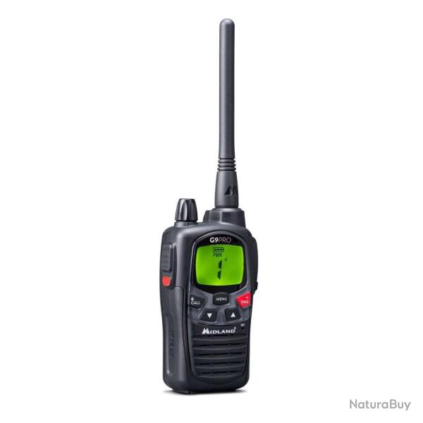 Talkie-walkie MIDLAND G9 PRO avec oreillette MIDLAND
