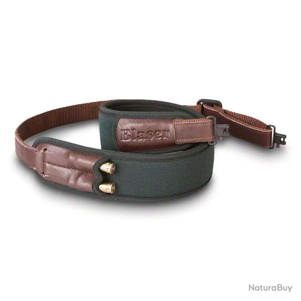 Bretelle Verte/Cuir BLASER
