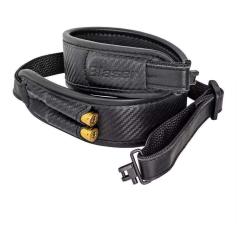 Bretelle Carbone et Cuir Noir BLASER