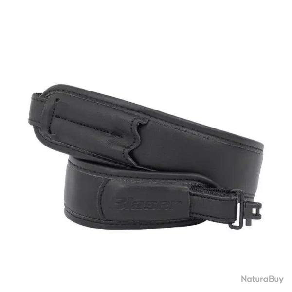 Bretelle Cuir Noir BLASER