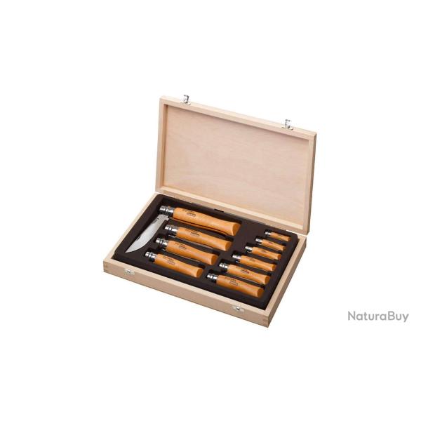 Coffret 10 Couteaux OPINEL