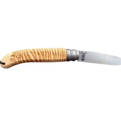 Couteau bois de h&ecirc;tre mod&egrave;le Zebre
