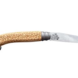 Couteau bois de h&ecirc;tre mod&egrave;le Leopard
