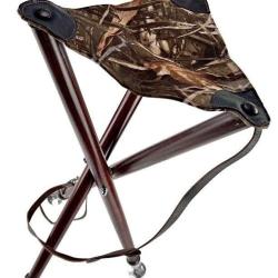 Tr&eacute;pied Ardenna 65cm - Camo Roseaux avec Bretelle et Pic JANUEL