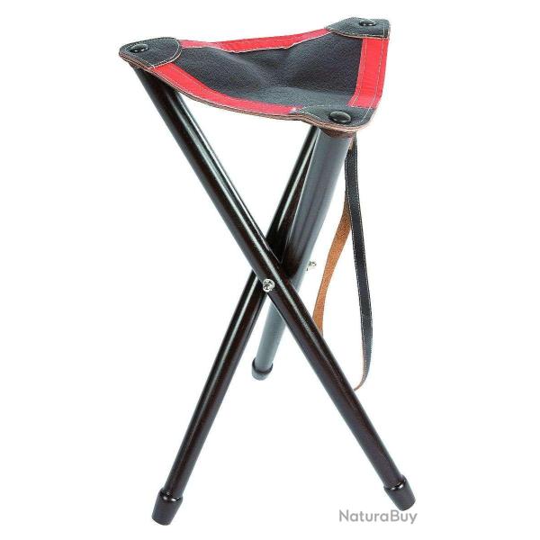 Tr�pied bois et cuir avec bande fluo - 65 cm JANUEL