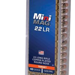 100 balles MINI MAG Cal. 22LR 40GRS Cci