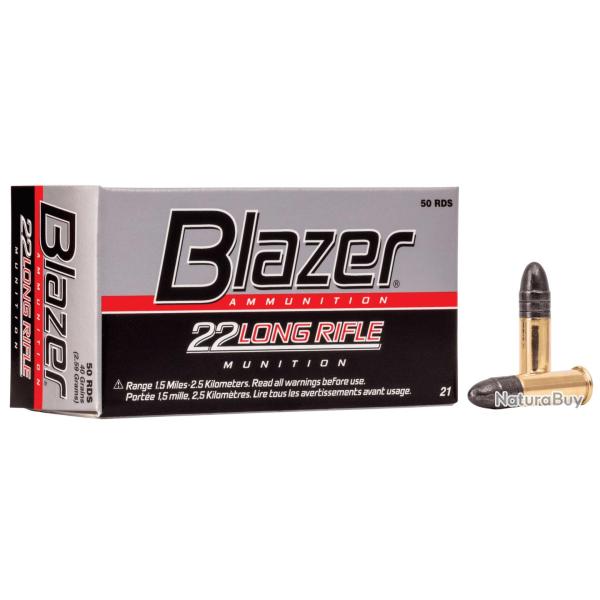 50 balles BLAZER Cal.22Lr 40Grs Cci