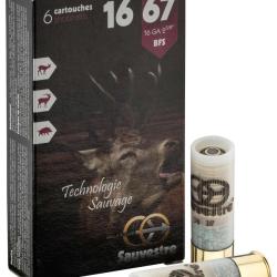 6 balles fl&egrave;che pour fusil - Cal 16/67 SAUVESTRE