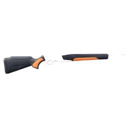 Kit crosse et devant BROWNING 4X Synth&eacute;tique Noir et Orange