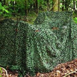 Filet de Camouflage Basic - 3m x 2,4m - Marron/Vert CamoSystems
