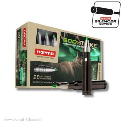 20 balles ECOSTRIKE SILENCER Cal. 8X57 JS 160 GRS NORMA