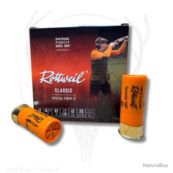 Cartouches "Special F" 32Gr BG - Cal 12/67.5 Rottweil 07
