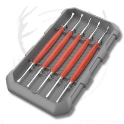 Set de nettoyage pics acier Accu-Grip REAL AVID